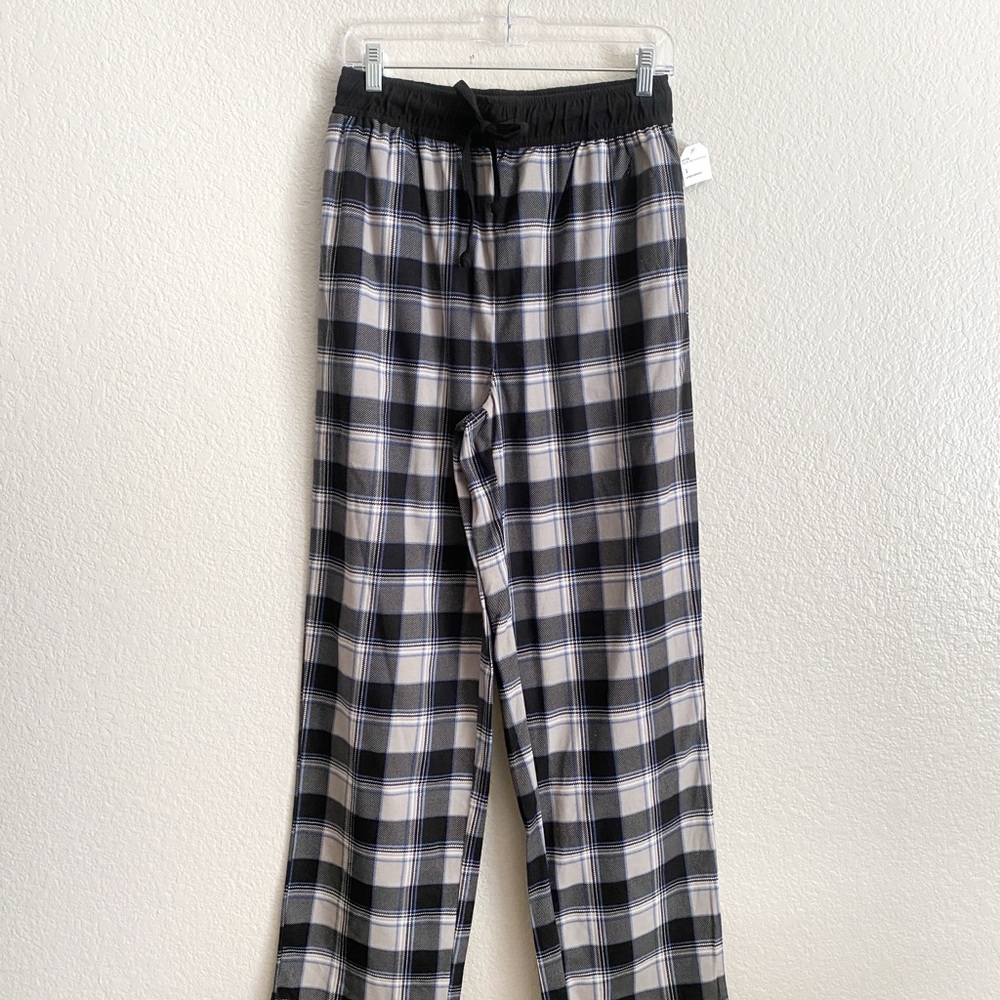 NWT Nautica Plaid Fleece Sleep Pant Size Small